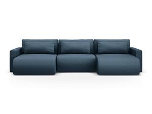 Cosmopolitan Design U-slaapbank met opbergvak Belfast | 
