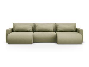 Cosmopolitan Design U-slaapbank met opbergvak Belfast | 
