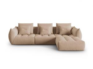 Micadoni Hoekbank Bloom 4-zits velvet | 