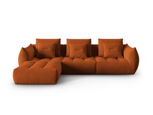 Micadoni Hoekbank Bloom 4-zits velvet | 