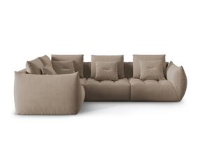 Micadoni Hoekbank Bloom links 3-zits velvet | 