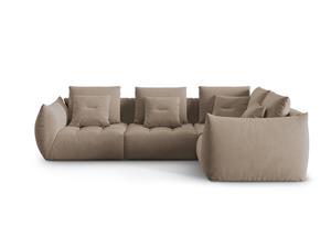 Micadoni Hoekbank Bloom rechts 3-zits velvet | 