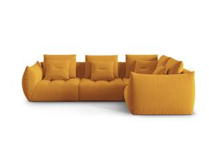 Micadoni Hoekbank Bloom rechts 3-zits velvet | 