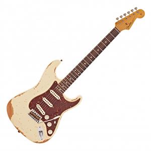 Fender Custom Shop 62 Stratocaster Heavy Relic RW Vintage White