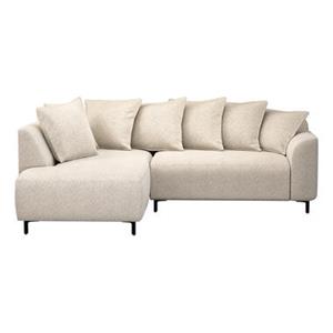 Leen Bakker Hoekbank Elsa links - stof Anthology - beige