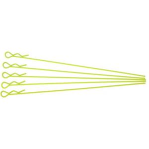XCeed 1:10 Bodyklemmen Geel (fluorescerend) 1 stuk(s)