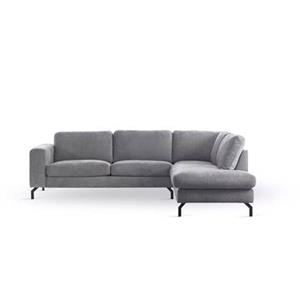 Giga Meubel  3-Zits Hoekbank Perfect Harmony Grijs Rechts