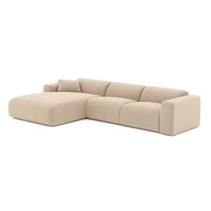 SIA Home Sofa linker hoek corduroy beige 280cm