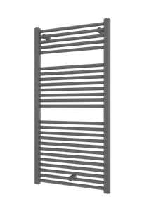 Plieger Palermo NXT designradiator 60x117.5cm 681W zilver metallic