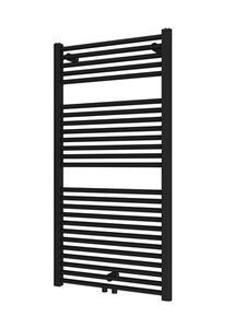 Plieger Palermo NXT designradiator midden-onder 50x117.5cm 580W zwart grafiet