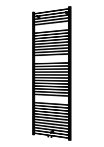 Plieger Palermo NXT designradiator midden-onder 60x177.5cm 1019W zwart glans