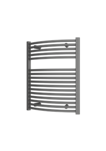 Plieger Palermo NXT gebogen radiator 50x73.5cm parelgrijs