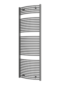 Plieger Palermo NXT gebogen radiator 60x177.5cm parelgrijs