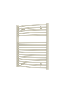 Plieger Palermo NXT gebogen radiator 50x73.5cm wit structuur