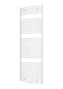 Plieger Palermo NXT gebogen radiator midden-onder 50x177.5cm mat wit
