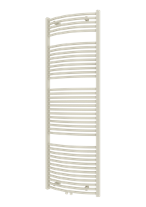 Plieger Palermo NXT gebogen radiator midden-onder 50x177.5cm wit structuur