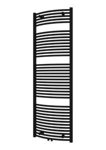 Plieger Palermo NXT gebogen radiator midden-onder 60x177.5cm donkergrijs structuur