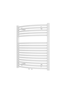 Plieger Palermo NXT gebogen radiator midden-onder 50x73.5cm wit glans