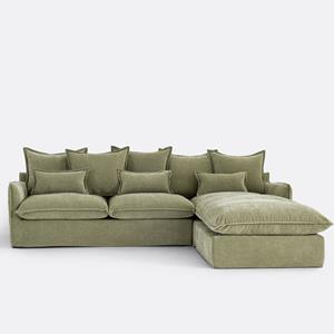 LA REDOUTE INTERIEURS Hoekbank van mêlee polyester, rechterhoek, Odna