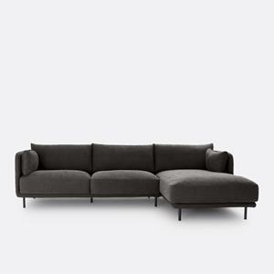 LA REDOUTE INTERIEURS Hoekbank, geweven stof, Victor