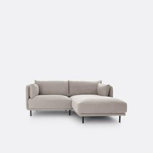 LA REDOUTE INTERIEURS Compacte rechthoekige bank, stof met structuur Victor