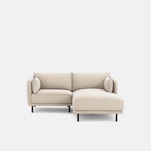 LA REDOUTE INTERIEURS Compacte rechthoekige bank, stof met structuur Victor