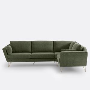 LA REDOUTE INTERIEURS Hoekbank XL polyester, Topim