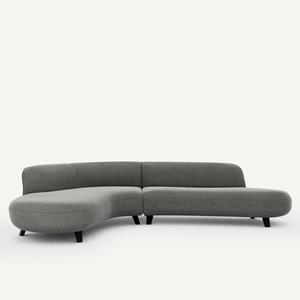 AM.PM Hoekbank stonewashed fluweel, Rosebury