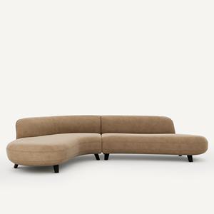 AM.PM Hoekbank stonewashed fluweel, Rosebury