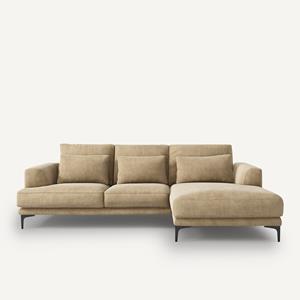 AM.PM Rechtse hoekbank in stonewashed fluweel, Marsile
