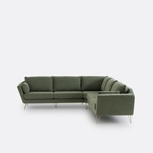 LA REDOUTE INTERIEURS Hoekbank XXL polyester, Topim