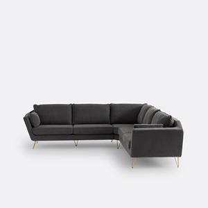LA REDOUTE INTERIEURS Hoekbank XXL polyester, Topim
