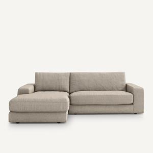 AM.PM Hoekbank, getextureerd viscose/linnen, Skander