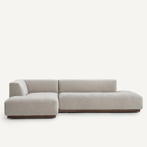 AM.PM Linker hoekbank XL chenille fluweel, Jacopo