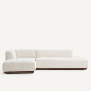 AM.PM Linker hoekbank XL chenille fluweel, Jacopo