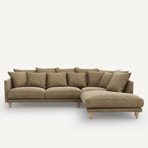 AM.PM Hoekbank stonewashed fluweel, Lazare