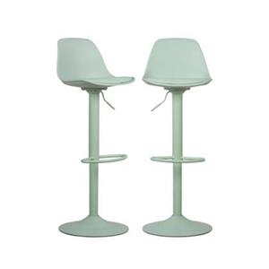 Sweeek  Verstelbare barkruk 61,5|83,5cm kunstleer (set van 2)