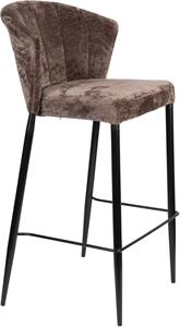 Dutchbone Georgia Barkruk H 75 - Paars