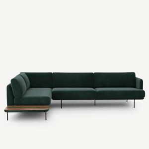 AM.PM Hoekbank in fluweel, Antoine design E. Gallina