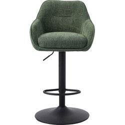 Giga Living  Barstoel Groen - Verstelbaar - Avola - Set van 2