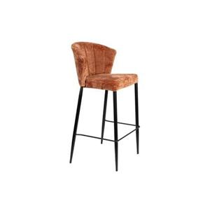 Dutchbone Georgia Kruk Counter| Barkruk Terra - Set van 2 - Rood