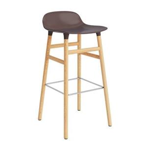 Normann Copenhagen Form Barkruk Low 75 cm - Eiken - Bruin