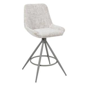 DÉJA Living  DÉJA Barkruk Senna Draaibaar Beige - Set van 2