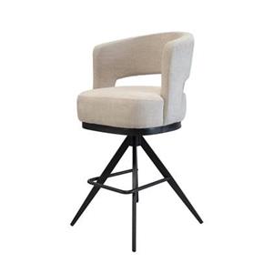 DÉJA Living  Barstoel Taupe - Louis - Set van 2