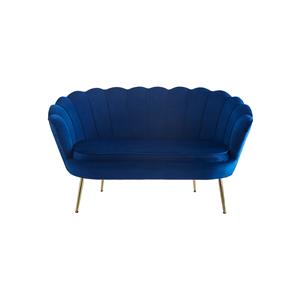 Huisenthuis.nl Bank Chanelle Donkerblauw 136 cm