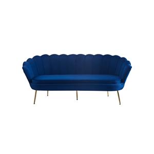 Huisenthuis.nl Bank Chanelle Donkerblauw 180 cm