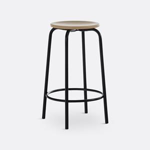 LA REDOUTE INTERIEURS Barkruk, poot in metaal, H65 cm, Hiba