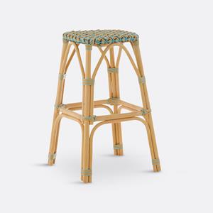 LA REDOUTE INTERIEURS Barkruk in vlechtwerk en rotan H76 cm, Musette