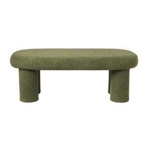 Xenos Bank teddy dodo - groen - 44.5x121x50 cm