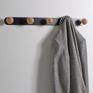 LA REDOUTE INTERIEURS Muurkapstok Agama 5 kleerhangers